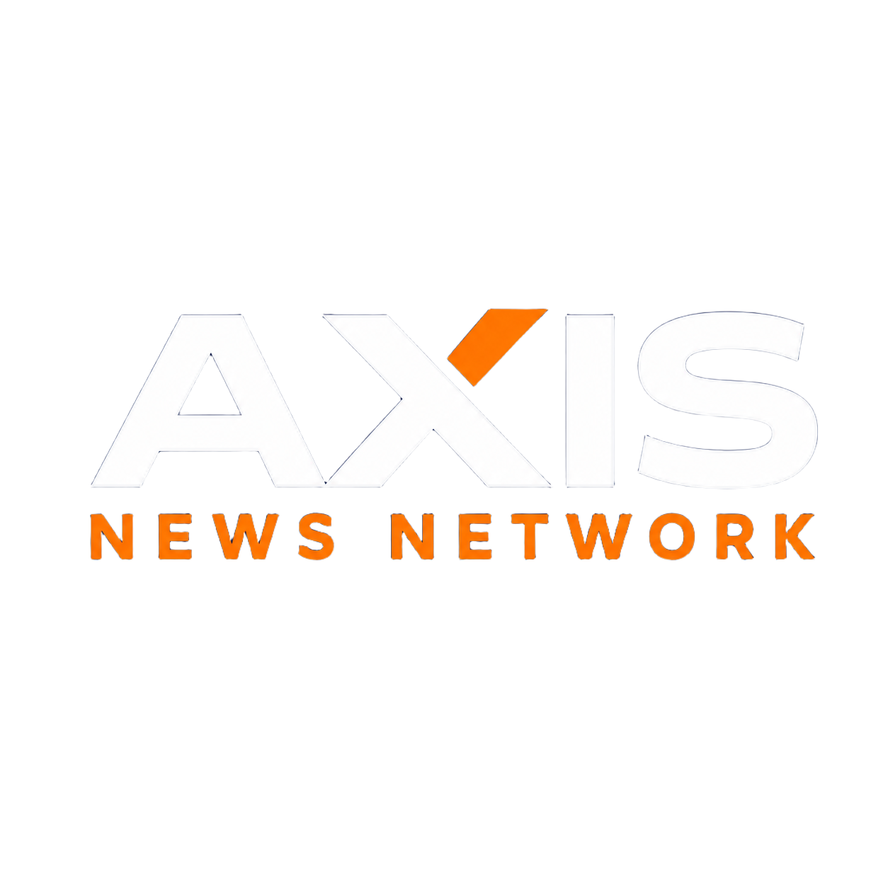 Axis News Network wordmark (transparent) logo